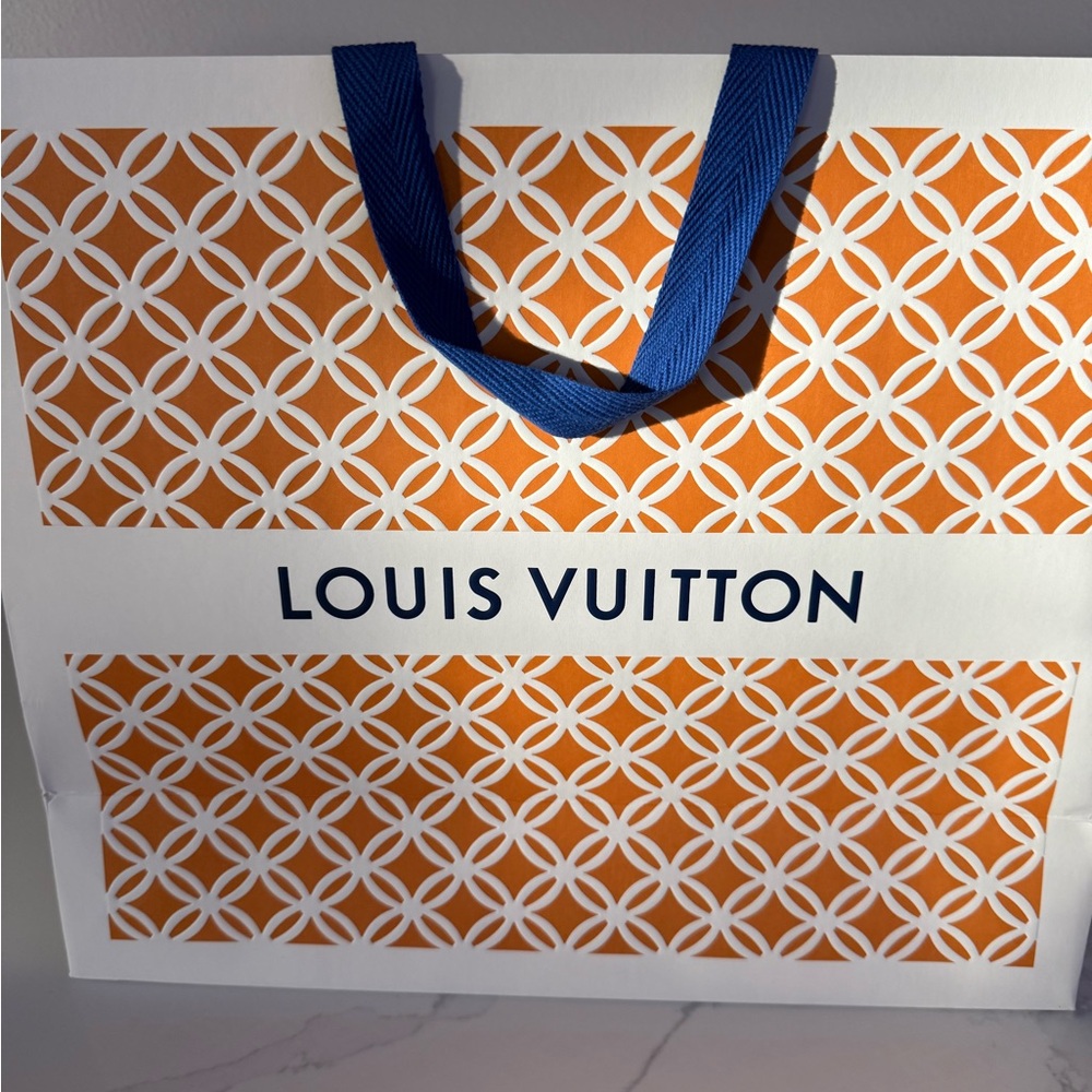 Louis Vuitton Large Rare Special Edition Gift Bag 🧡 - Picture 2 of 6